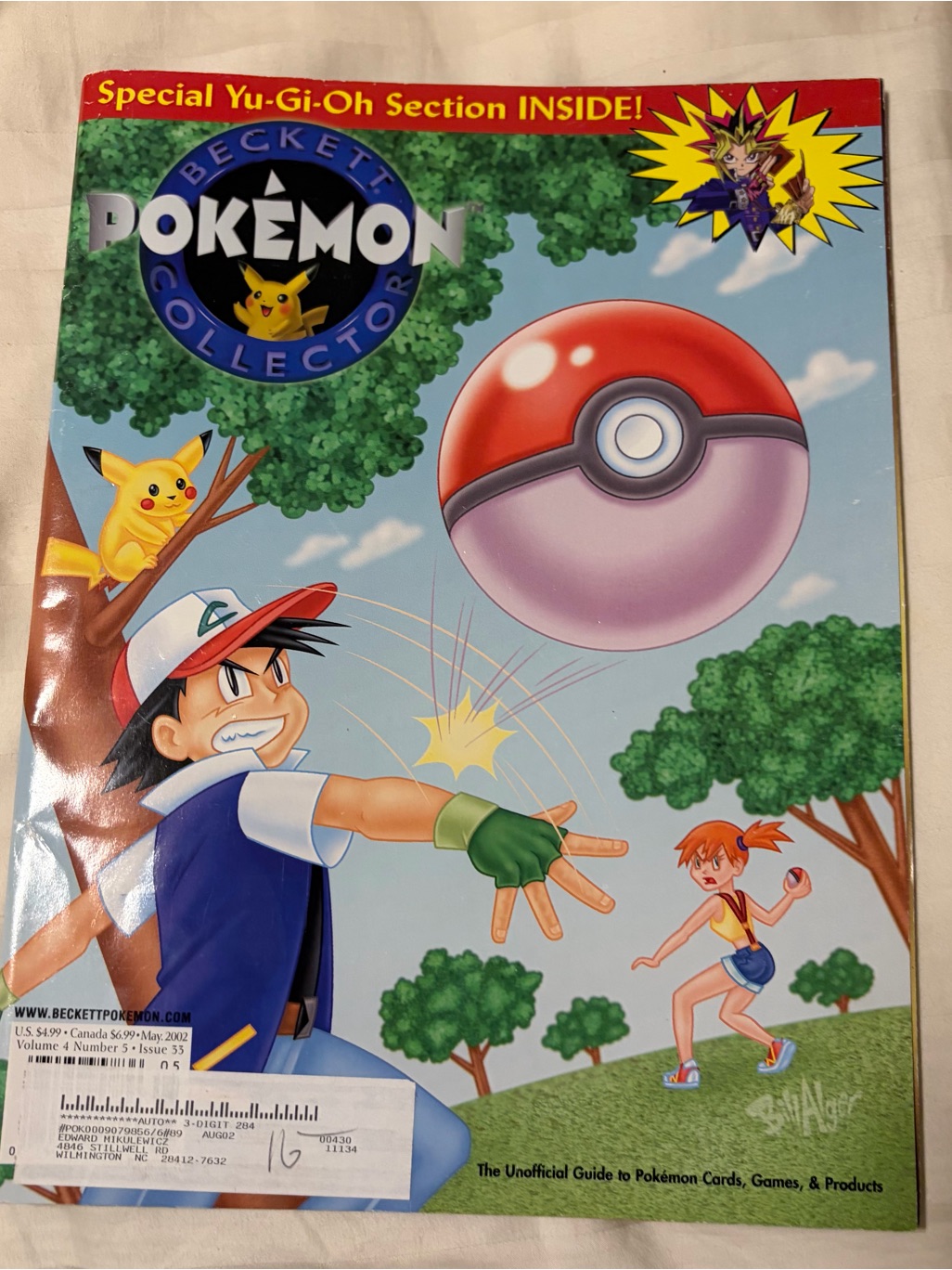 Vintage Beckett Pokemon Collector Magazine Issue 33